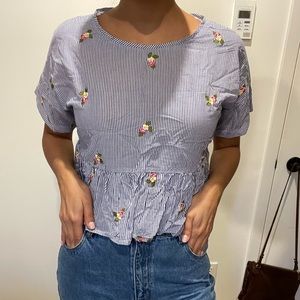 Zara crop top